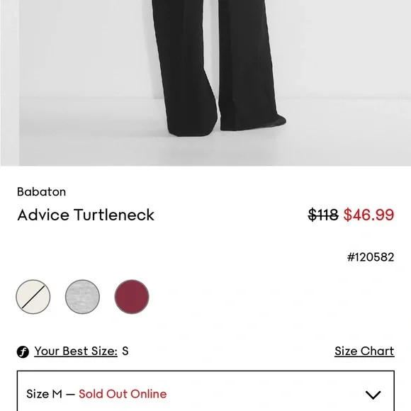 Aritzia Babaton Advice Turtleneck Sweater - Picture 6 of 6